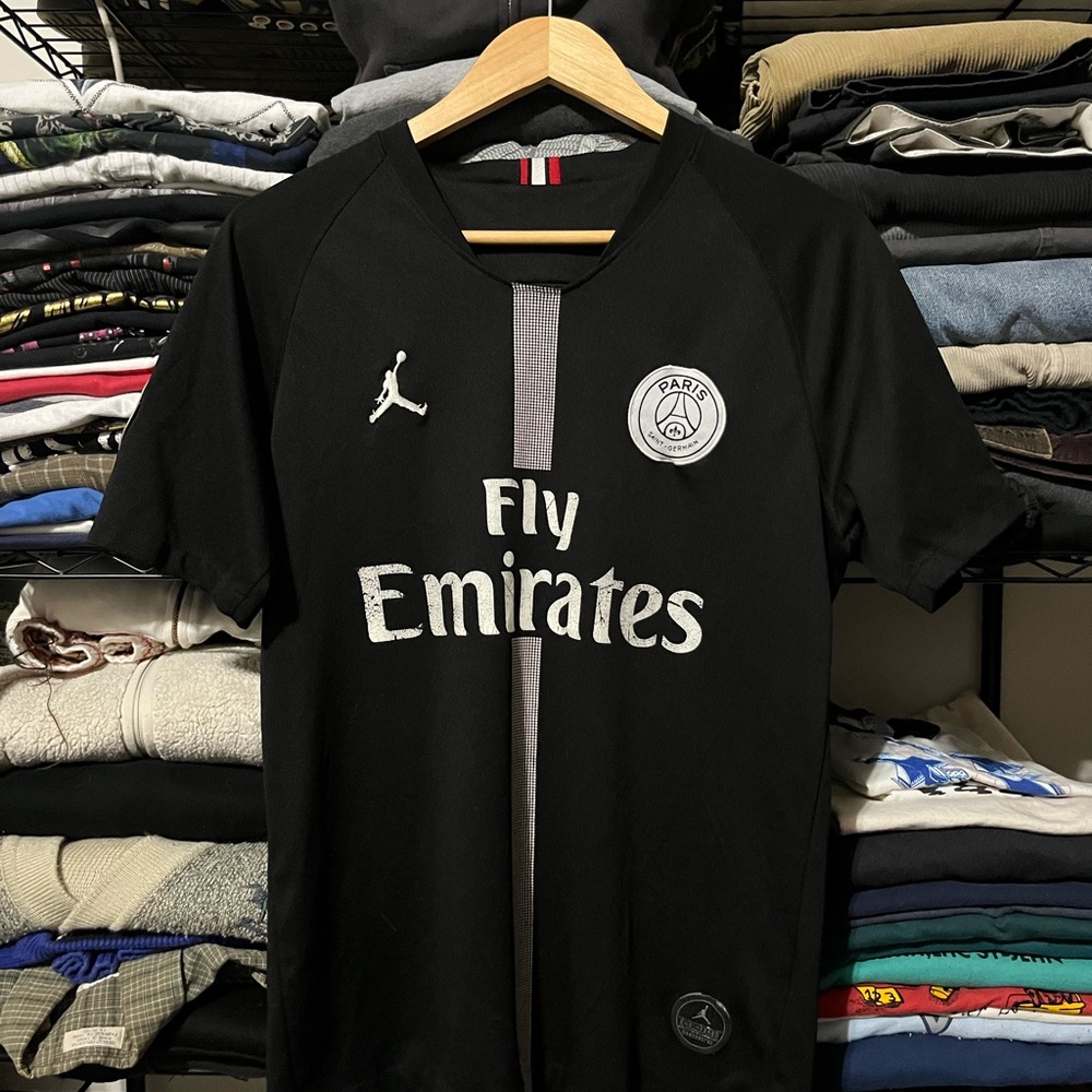 Black PSG Men's Jersey